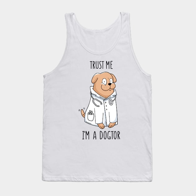 Doctor Dog Tank Top by LR_Collections